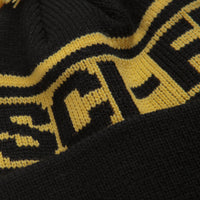 Sci-Fi Fantasy Sci-Fi Pom Beanie in Black and Yellow thumbnail
