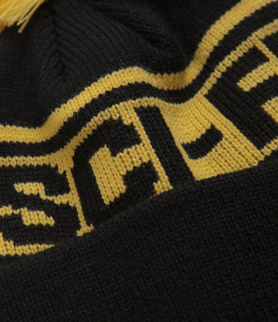 Sci-Fi Fantasy Sci-Fi Pom Beanie in Black and Yellow