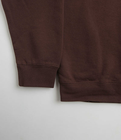 Sci-Fi Fantasy Sports Fleece Crewneck Sweatshirt - Brown