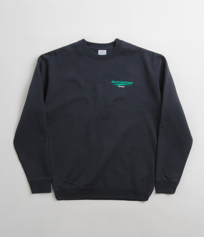 Sci-Fi Fantasy Sports Fleece Crewneck Sweatshirt - Navy