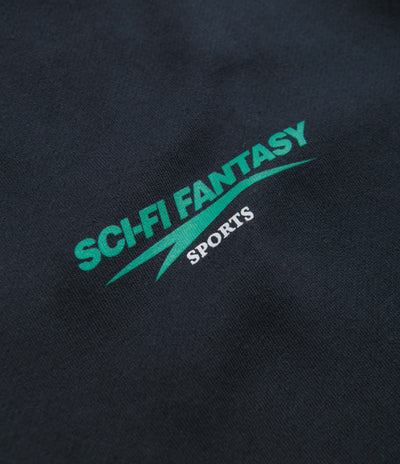 Sci-Fi Fantasy Sports Fleece Crewneck Sweatshirt - Navy