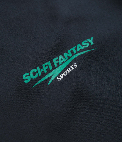 Sci-Fi Fantasy Sports Fleece Crewneck Sweatshirt - Navy