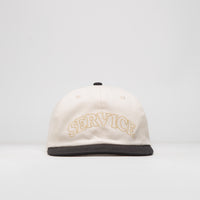 Service Works Arch Logo Cap in Off White and Black thumbnail