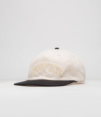 Service Works Arch Logo Cap in Off White and Black