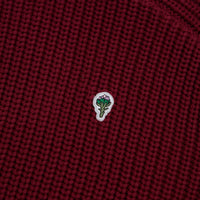 Service Works Artichoke Chunky Knit Crewneck Sweatshirt - Burgundy thumbnail