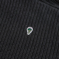 Service Works Artichoke Chunky Knit Crewneck Sweatshirt - Charcoal thumbnail