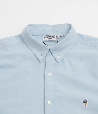 Service Works Artichoke Oxford Shirt - Blue
