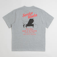 Service Works Bar + Kitchen T-Shirt in Heather Grey thumbnail