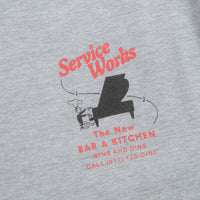 Service Works Bar + Kitchen T-Shirt in Heather Grey thumbnail