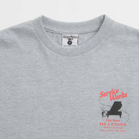 Service Works Bar + Kitchen T-Shirt in Heather Grey thumbnail