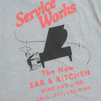 Service Works Bar + Kitchen T-Shirt in Heather Grey thumbnail