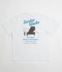 Service Works Bar + Kitchen T-Shirt in White