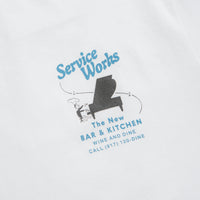 Service Works Bar + Kitchen T-Shirt - White thumbnail
