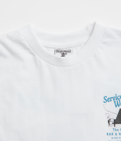 Service Works Bar + Kitchen T-Shirt - White