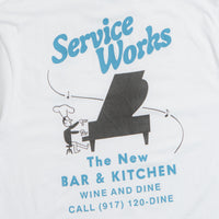 Service Works Bar + Kitchen T-Shirt - White thumbnail