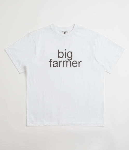 Service Works Big Farmer T-Shirt - White