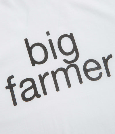 Service Works Big Farmer T-Shirt in White