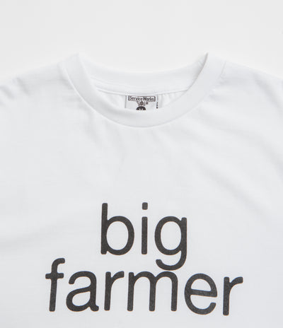 Service Works Big Farmer T-Shirt in White