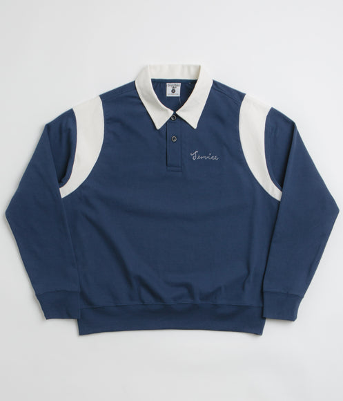 Service Works Bistro Rugby Shirt - Navy