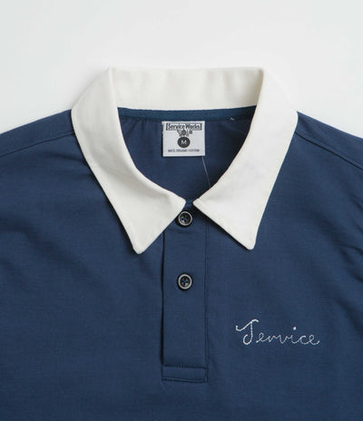 Service Works Bistro Rugby Shirt - Navy