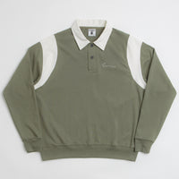 Service Works Bistro Rugby Shirt in Olive thumbnail