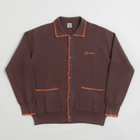 Service Works Blanket Stitch Cardigan in Brown thumbnail