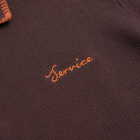 Service Works Blanket Stitch Cardigan in Brown thumbnail