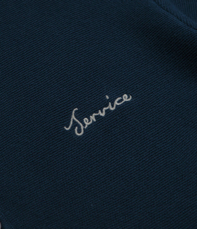 Service Works Blanket Stitch Cardigan in Navy