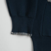 Service Works Blanket Stitch Cardigan in Navy thumbnail