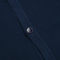 Service Works Blanket Stitch Knit Short Sleeve Shirt - Navy thumbnail
