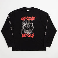 Service Works Boiling Point Long Sleeve T-Shirt - Black thumbnail