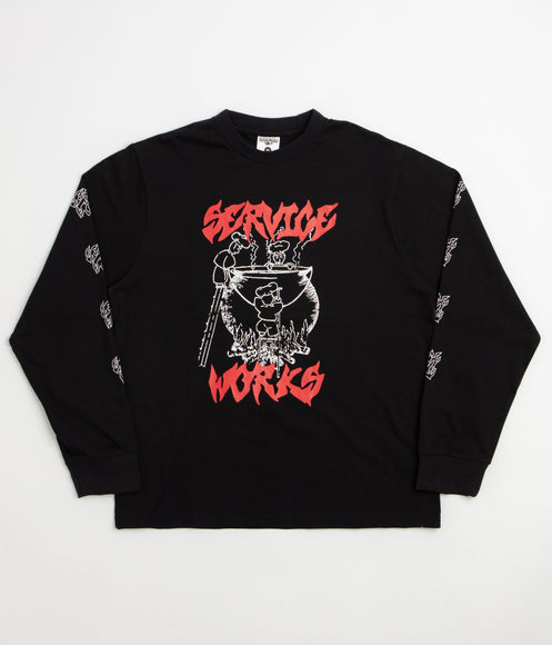 Service Works Boiling Point Long Sleeve T-Shirt - Black