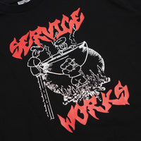 Service Works Boiling Point Long Sleeve T-Shirt - Black thumbnail