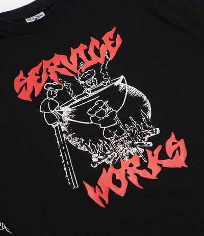 Service Works Boiling Point Long Sleeve T-Shirt - Black
