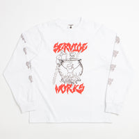 Service Works Boiling Point Long Sleeve T-Shirt - White thumbnail
