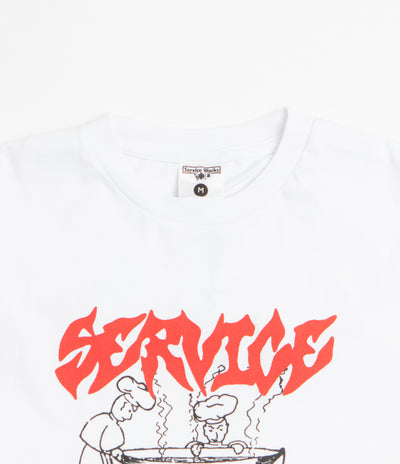 Service Works Boiling Point Long Sleeve T-Shirt - White