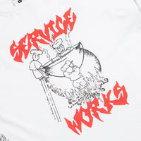 Service Works Boiling Point Long Sleeve T-Shirt - White thumbnail