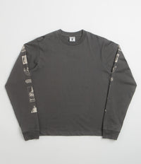 Service Works Bootleg Long Sleeve T-Shirt in Charcoal