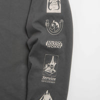 Service Works Bootleg Long Sleeve T-Shirt - Charcoal thumbnail