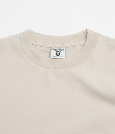 Service Works Bootleg Long Sleeve T-Shirt - Natural