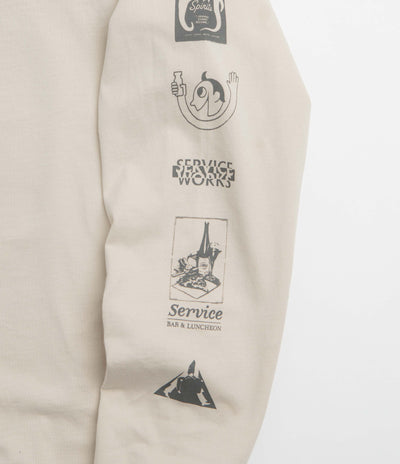 Service Works Bootleg Long Sleeve T-Shirt - Natural