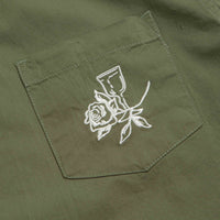 Service Works Border Short Sleeve Shirt - Olive thumbnail