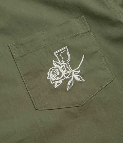 Service Works Border Short Sleeve Shirt - Olive