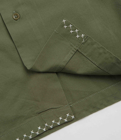 Service Works Border Short Sleeve Shirt - Olive