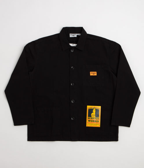 Service Works Canvas Chore Shirt - Black
