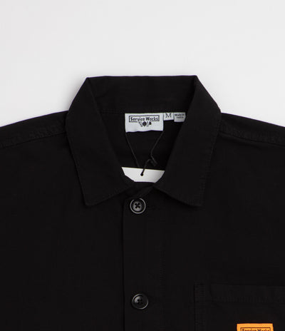 Service Works Canvas Chore Shirt in Black