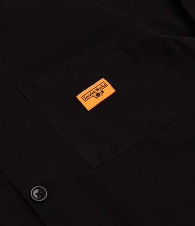 Service Works Canvas Chore Shirt in Black