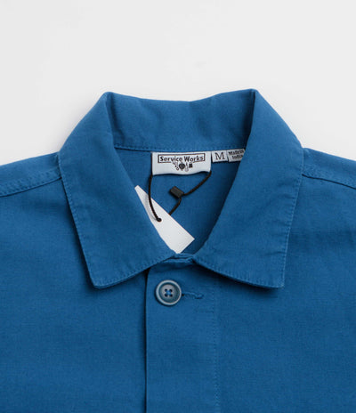 Service Works Canvas Chore Shirt - Cobalt