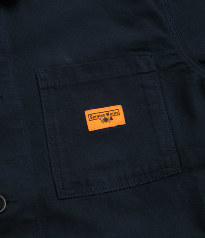 Service Works Canvas Chore Shirt in Dark Navy