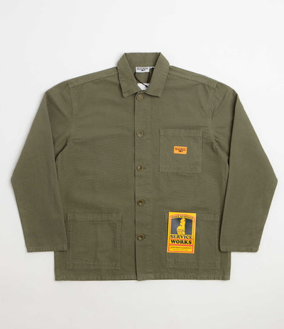Service Works Canvas Chore Shirt in Olive